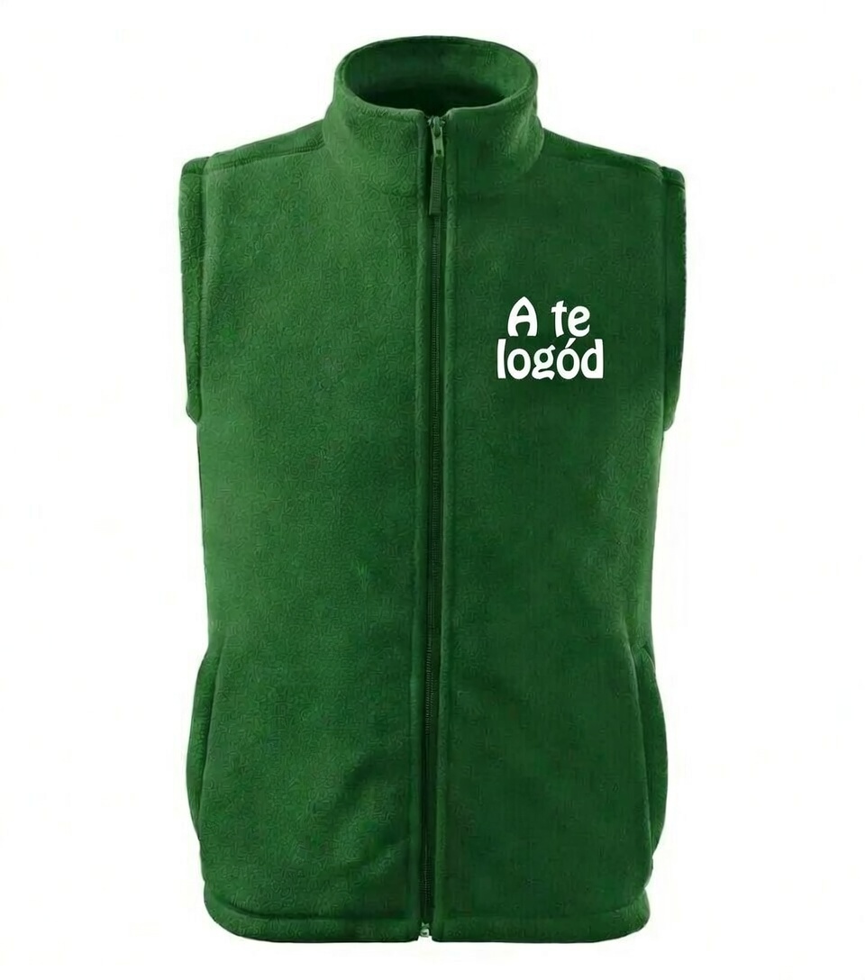 Rimeck 518 Next Unisex polar mellény üvegzöld színben Logózva / Feliratozva